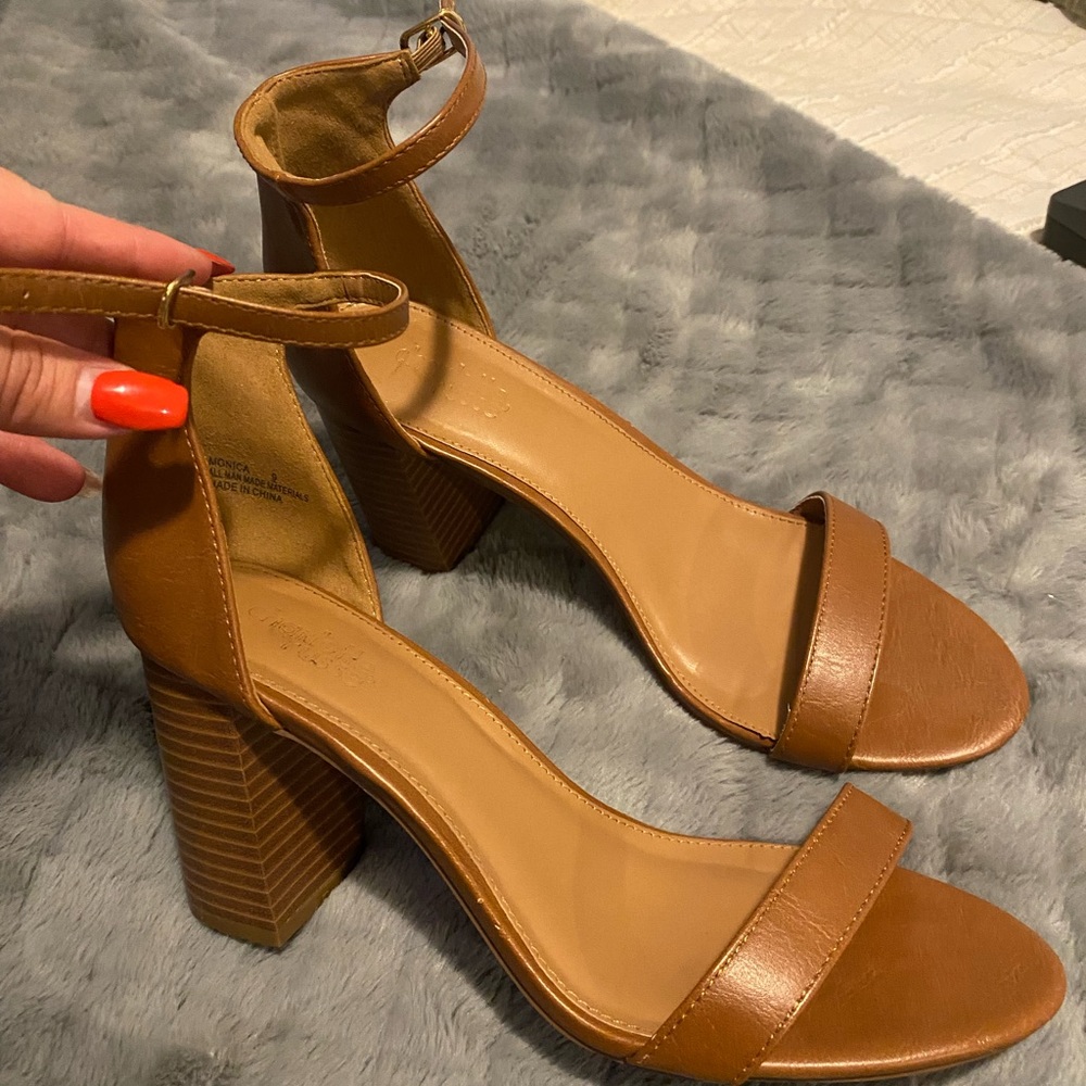 Brown heels